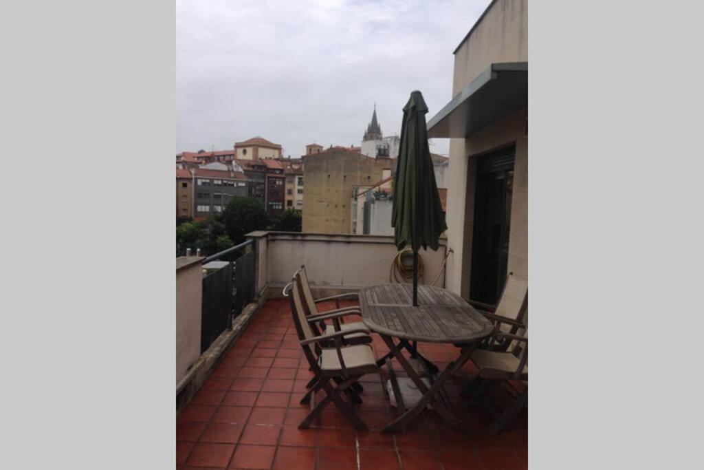 Atico Centro Oviedo 3Hab+Garaje+Terraza+Wifi Daire Dış mekan fotoğraf